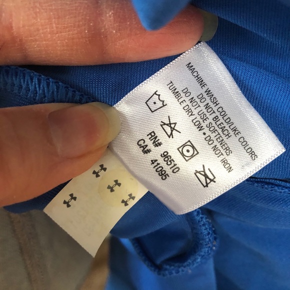 Under Armour track jacket cornflower blue colour workout athletic wear - Picture 7 of 7